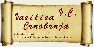 Vasilisa Crnobrnja vizit kartica